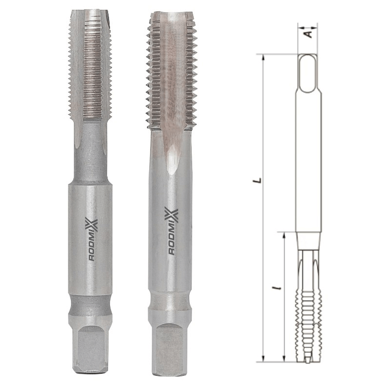 Метчик маш/руч комплектный 2 шт M4X0.7 HSS (Р6М5) 1604040070