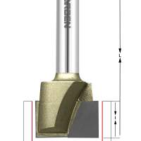 Фреза для выравнивания дна D=22x11.9x50 S=8 ARDEN 214821