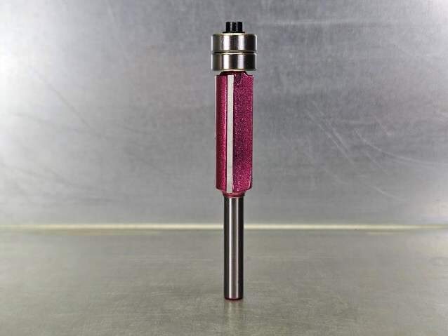 Фреза обгонная кромочная (2 нижних подшипника) Z=2 D=12.7x32x78 S=6 PROCUT 151678P