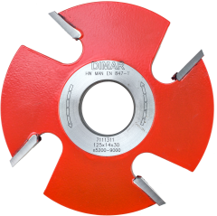 Фреза насадная Dimar 7111311 профиль A из комплекта ФАСАД + ФИЛЕНКА D125x14x Z4 посадка 30