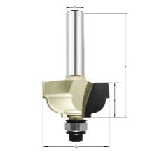 Фреза внутреннее скругление с полками R=6.35 D=28.6x14.3x57 (подш. 9.75) S=8 ARDEN 313821 (L1-57 мм, L2-14.3 мм, D1-28.6 мм, D2-8 мм)