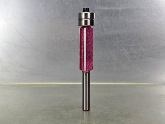 Фреза обгонная кромочная (нижний подшипник) Z=2 D=19x50x106 S=8 PROCUT 151855P (L1-106 мм, L2-50 мм, D1-19 мм, D2-8 мм)