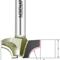 Фрезы радиусные &quot;Ovolo&quot; R=9.5 D=31.7x16.7x49 S=8 ARDEN 209860