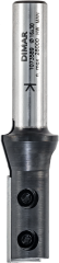 Фреза Dimar 1073589 пазовая врезная D16x30 L88 Z1 сменный нож хвостовик 12