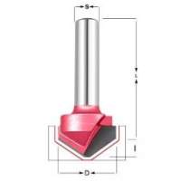 Фреза пазовая для Alucobond 45° Z=2 D=12.7x12.7x45 S=8 PROCUT 157831P