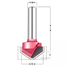 Фреза пазовая для Alucobond 45° Z=2 D=12.7x12.7x45 S=8 PROCUT 157831P