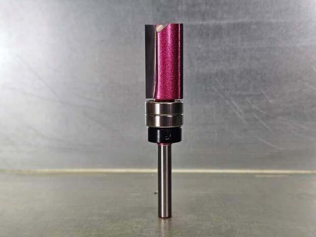 Фреза обгонная (2 верхних подшипника) Z=2 D=12.7x25x75 S=6 PROCUT 152631BP