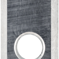 Нож Dimar 3185040 гравировка фаска 45 гр с двух сторон для заготовки толщиной 0,5мм для фрезы G1853