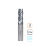 Концевая фреза с угловым радиусом 4 зуба, HRC 45, AlTiN 12х30х75 R1,5 RODMIX 8120150751