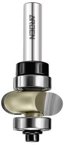 Фреза канавка с верхн. и нижн. пошипником R=5 D=26x10x59 S=8 ARDEN 317831 (L1-59 мм, L2-66 мм, D1-19.2 мм, D2-8 мм)