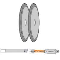 Диск пильный 184x15,87x1,9/1,2 15° 1FTG+2/15°ATB Z=24 CMT 250.024.07