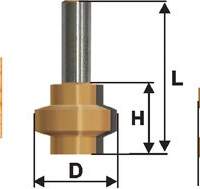 Набор фрез пазо-шип ф38,1х28,6мм хв 8мм 2шт Энкор 10600