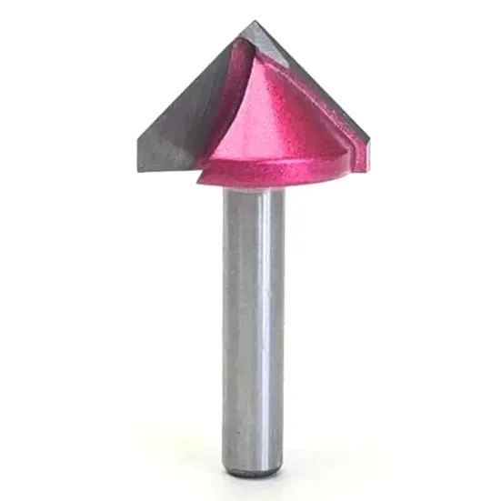 Фреза V-образная пазовая с углом 90гр. i1=11 D=22x14x44 S=6 PROCUT PROFESSIONAL A1010 (L1-44 мм, L2-14 мм, D1-22 мм, D2-6 мм)