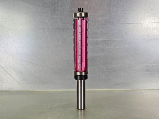 Фреза обгонная"Кукуруза" верхний + нижн. подш. D=21x65x125 S=12 PROCUT TVT-007 (L1-125 мм, L2-65 мм, D1-21 мм, D2-12 мм)