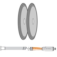 Диск пильный 184x15,87x1,9/1,2 20° 1FTG+4/20°ATB Z=40 CMT 251.040.07