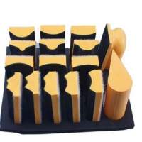 Набор мультипрофильных ручных шлифков на липучке Uniqtoo UTG-0001