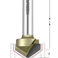 Фреза пазовая для Alucobond 135° D=19.05x13.5x50 (d1=2. i1=3.53) S=8 ARDEN 200830A
