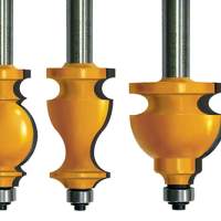 Набор фрез кромочных фигурных, хвостовик 12 мм, 7 штук Энкор 46614