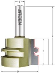 Фреза сращивание 15-30мм (Щит) Z=2 D=38.1x32x71 S=12 ARDEN 608211