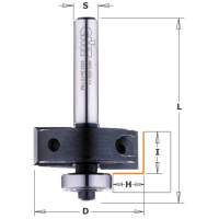 СМТ Фреза четвертная (нижн. подш.), смен.ножи HM Z2 S=8 D=34,9x12x53 RH S660.04178