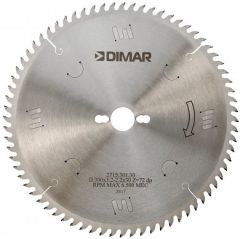 Пила Dimar 2715.351.30 алмазная D350x30x3,5 Z108 для пильного центра