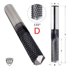 СМТ Фреза монолитная для композитных материалов D=6x19x50 RH (с врезным зубом) CMT 151.060.19D 151.060.19D