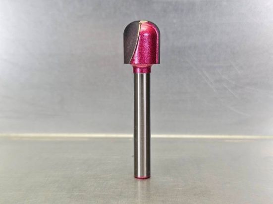 Фреза для желобов и чаш Z=2 R=6.4 D=16x19x70 S=8 PROCUT 215815LP (L1-70 мм, L2-19 мм, D1-16 мм, D2-8 мм)