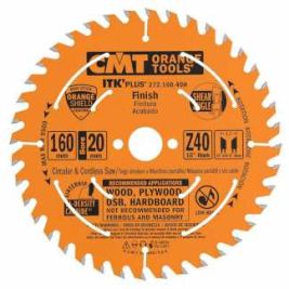 Диск пильный 190x30(+20+16)x1,7/1,1 18° 10° ATB + 8° SHEAR Z=42 CMT 272.190.42M