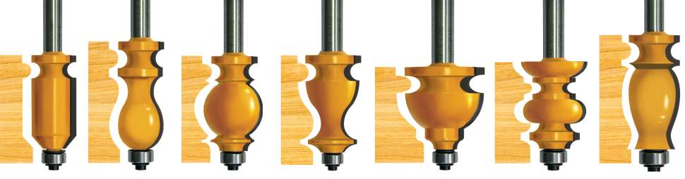Набор фрез кром фигурных 7шт хв 12мм Энкор 10628 (L1- мм, L2- мм, D1- мм, D2- мм)