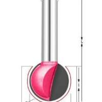 Фреза шар Z=2 R=9.52 D=19.05x17.92x50 S=8 PROCUT 208841P