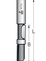 Фреза WPW PPS9122 для монтажных отверстий D12,7 B71 Z1+1 хвостовик 12