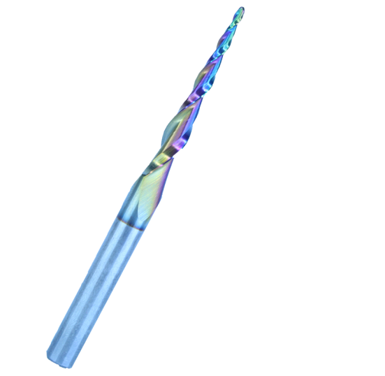 Фреза Greentools 3-8x31x78 Z2 RH R1,5 10803112-R R1,5 (L1-78 мм, L2-31 мм, D1-3 мм, D2-8 мм)