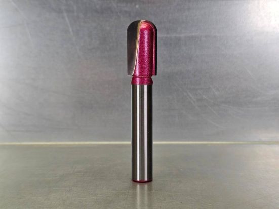 Фреза для желобов и чаш Z=2 R=6.4 D=16x28.6x85 S=12 PROCUT 215225LP (L1-85 мм, L2-28.6 мм, D1-16 мм, D2-12 мм)