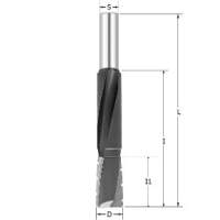 Фреза для врезания замков со стружколомом D=14x25x120 S=12 ARDEN 2-14120
