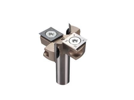 Фреза для выравнивания дна Z2+2 со сменными ножами (12x12x1.5) D=38.1x12 S=12 Rotis 147388876A (L1-49 мм, L2-12 мм, D1-38.1 мм, D2-12 мм)