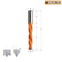 Сверло HW для присадочного станка 10x50x85 Z=2+2 S=10x27 RH CMT 373.100.11