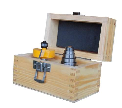 Набор фрез кром фальц 6шт подшип хв 12мм Энкор 10625