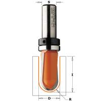 СМТ Фреза пазовая радиусная R=9,5 (верх. подш.) S=6,35 D=19x11,5 814.190.11B