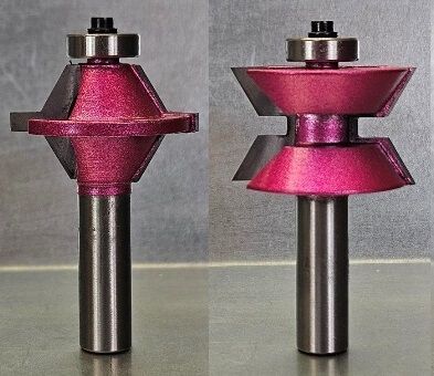 Комплект фрез для кромочного соединения D=41.3x25.4 S=12 PROCUT 614279P (L1- мм, L2-25.4 мм, D1-41.3 мм, D2-12 мм)