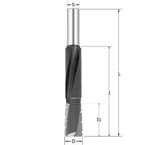 Фреза для врезания замков со стружколомом D=14x25x130 S=12 ARDEN 2-14130