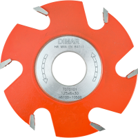 Фреза насадная Dimar 7070101 паз 6x32мм D125 Z6 посадка 30