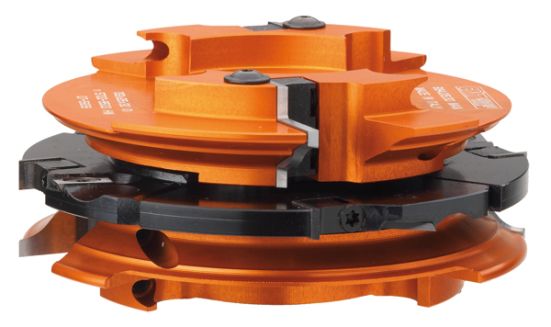 СМТ Комплект дверной 3 фрез F=31,75 D=160x48 насадных (алюм) смен.ножи HM (кейс) 694.015.31 (L1- мм, L2- мм, D1-132 мм, D2- мм)