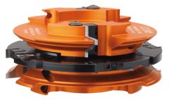 СМТ Комплект дверной 3 фрез F=40 D=160x48 насадных (алюм) смен.ножи HM (кейс) 694.015.40