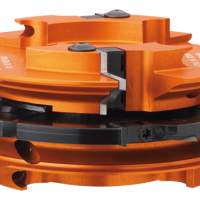 СМТ Комплект дверной 3 фрез F=50 D=160x48 насадных (алюм) смен.ножи HM (кейс) 694.015.50