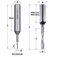 Сверло HWM для присадочного станка 4x30x70 Z=2+2 S=10x28 LH CMT 311.040.22