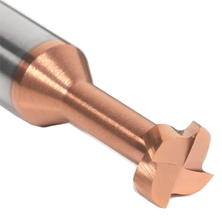 Фреза T-образная 12х2 по металлу DJTOL GT4-12x2 (L1-60 мм, L2-2 мм, D1-12 мм, D2-12 мм)