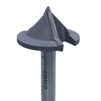 Фреза Dimar 51209755  по гипсокартону 12,7 мм паз 90ºгр под впитывающий клей D35 хв 8