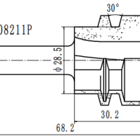 Фреза сращивание 15-30мм (Щит) Z=2 D=38.1x32x71 S=12 PROCUT 608211P