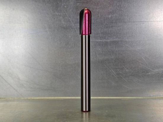 Фреза пазовая круглый нос (пальчиковая) Z=2 R=10 D=20x30x120 S=12 PROCUT 111205LP (L1-120 мм, L2-30 мм, D1-20 мм, D2-12 мм)