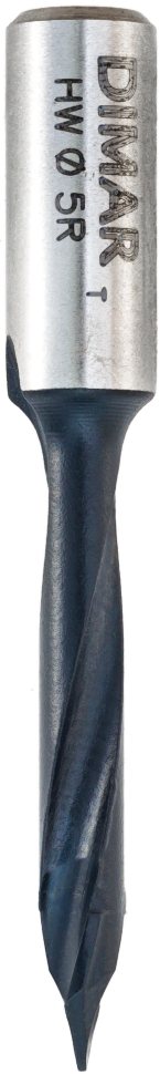 Сверло Dimar 2016147 сквозное правое D5x40 L70 хвостовик 10x25 присадка